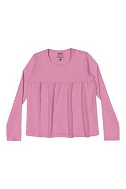 Blusa em cotton confort, Elian, Meninas, Rosa, GB