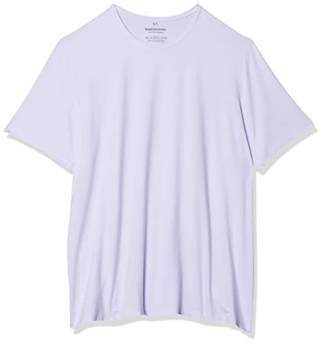 Camiseta Modal Gola C Super Masculina; basicamente; Branco G3
