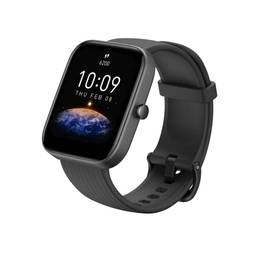Novo Global Amazfit Bip 3 Smartwatch 60 Modos Esportivos Medição de Saturação de Sangue e Oxigênio Smart Watch For Android IOS Phone (Black)