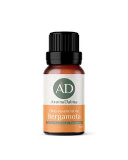 Óleo Essencial De Bergamota 100% Puro - 10ml - Ideal Para Difusor, Aromaterapia e Cuidados Com o Corpo I Aroma Frutal, Doce, Cítrico e Delicado I Aroma D'alma