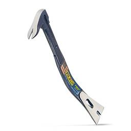 Estwing Pro-Claw Pé-de-cabra – 40,64 cm 3 em 1 para telhado/revestimento/ferramenta de construção com puxador de unha e lâmina de cabra – RSC