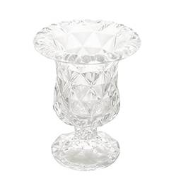 Vaso de Vidro Diamond 14,5cm x 11,5cm - Lyor