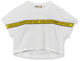 Camiseta Básica Colcci Fun, Meninas, Off Shell, 10