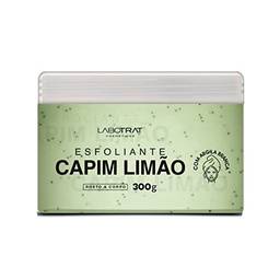 Esfoliante Capim Limão para Corpo e Rosto Limpesa profunda dos poros, remoção células mortas e impurezas - 330g Labotrat