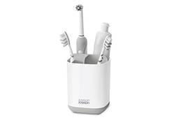 (zzzz-s, White/Grey) - Joseph Joseph Bathroom Easy-Store Toothbrush Caddy- White/Grey