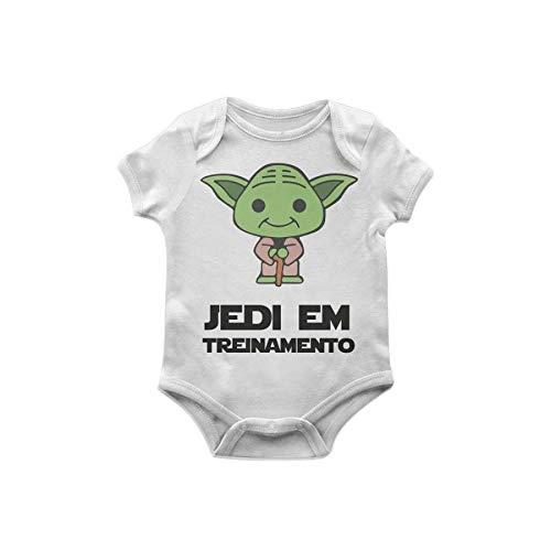 Body Bebê Star Wars Yoda jedi em treinamento TAM P