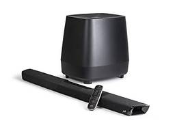 Polk Audio Barra de som MagniFi 2 e subwoofer sem fio (modelo 2020) com áudio 3D e Chromecast integrado - Compatibilidade universal 4K - Cabos HDMI e ópticos incluídos