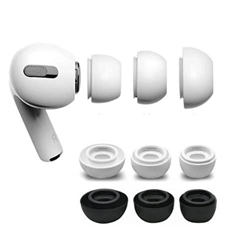 Fixador Auricular Borracha Fone Compatível Com AirPods Pro (G, Branco)