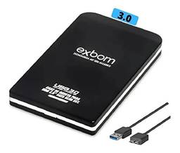 Case de gaveta para HD 2.5" SATA SLIM HIGH SPEED USB 3.0 Exbom - CHGD-30