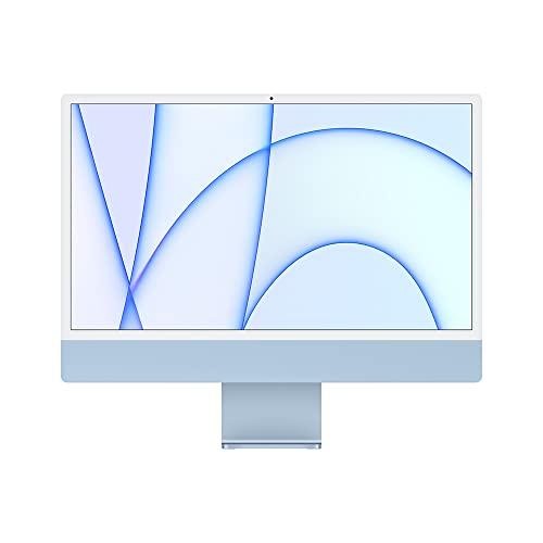 Apple iMac (de 24 polegadas, Processador M1 da Apple com CPU 8?core e GPU 7?core, 8 GB RAM, 256 GB) - Azul