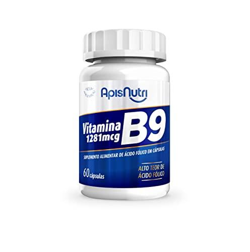 Apisnutri Suplemento de Vitamina B9, 60 Capsulas