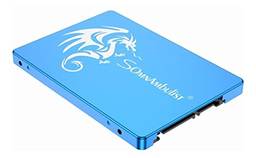 Somnambulist SSD 1TB SATA III 6GB/S Interno Disco sólido 2,5”7mm 3D NAND Chip Up To 520 Mb/s (Azul Dragão-1TB)