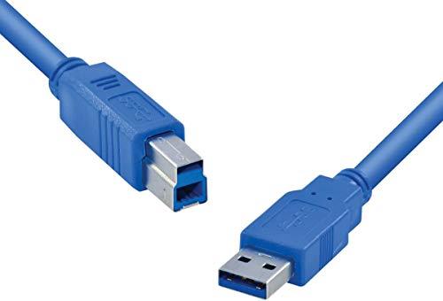 CABO USB PARA IMPRESSORA 3.0 USB A X USB B 2 METROS - U3AMBM-2 - VINIK
