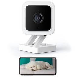 WYZE Cam V3 Câmera De Segurança Inteligente Int/Ext 1080P HD, Visão Noturna Colorida, Áudio Bidirecional, Detecção De Movimento Para Monitor De Bebê Animais Estimação, Funciona Com Alexa E Google Home