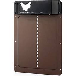 yeacher Sensores de luz Abridor automático de porta de galinheiro Magnetics Doméstico Abridor de porta de galinheiro automático IP44 à prova d'água