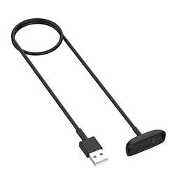 Henniu Carregador compatível com Fitbit Inspire 2 Substituição USB Cabo de carregamento Dock Stand Station Acessórios Substituição para Inspire 2 Smart Watch
