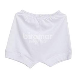 Short para Bebê e Kids GG Branco, Biramar Baby, Branco