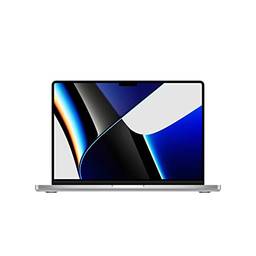 Apple MacBook Pro (de 14 polegadas, Processador M1 Pro da Apple com CPU 8?core e GPU 14?core, 16 GB RAM, 512 GB SSD) - Prateado