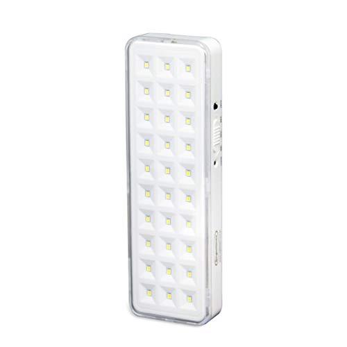 Iluminação de Emergência 30 LEDs Lítio Premium, Segurimax, 23596, Branco
