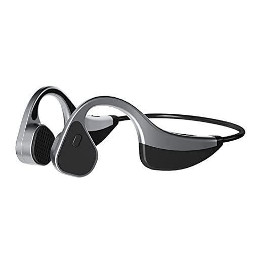 Homyl Fones de ouvido de natação de condução óssea Bluetooth 5.0 IP67 à prova d 'água sem fio fone de ouvido aberto para natação, corrida, ciclismo, Preto