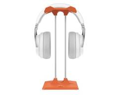LiteStand Headset - Suporte para fones de ouvido - Octoo, Ice Silver/Laranja