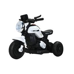 Mini Moto Motorizada Triciclo Passeio Street (Branca)