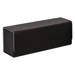 NC Premium Deck Box, tamanho grande para mais de 400 cartas com mangas, porta-cartões para TCG - Preto e vermelho