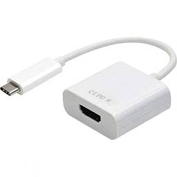 Cabo Adaptador USB Tipo C Macho para HDMI Femea, Storm, ADAP0056, Cabos para Computadores e Notebooks, Branco