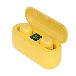 Fone de Ouvido Bluetooth 5.1 Sem Fio Intra-auricular Running (yellow(amarelo))