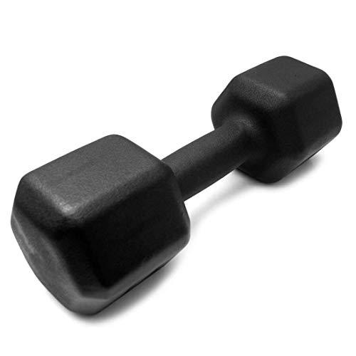 Dumbbell - Halter Sextavado de Ferro Com Revestimento Emborrachado 15 kg - Rae Fitness