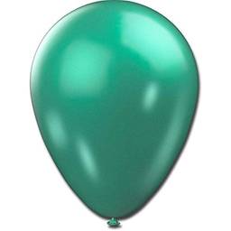 São Roque Metalizado Balões para Decoração, Verde, 25 peças