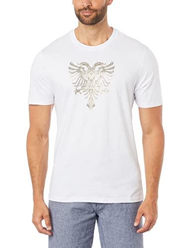 Camiseta Manga Curta Aguia Foil, Masculino, Cavalera, Branco, P