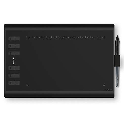Mesas Digitalizadoras Inspiroy Wired Pen Tablet, Huion, H1060P, Tablets de Design Gráfico,Preto