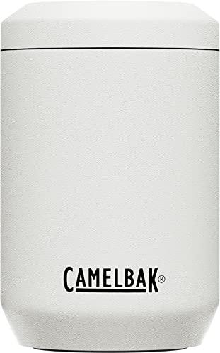 CamelBak Refrigerador de latas Horizon, aço inoxidável isolado, 340 g, branco