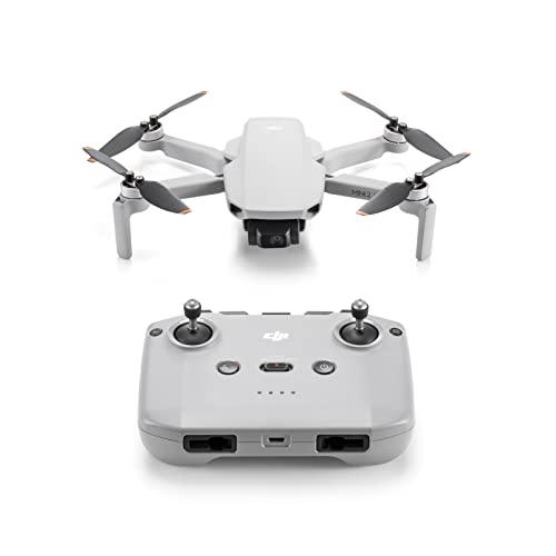 DJI Mini drone Mini 2 SE, leve e dobrável com vídeo de 2,7 K, transmissão de vídeo de 10 km, tempo de voo de 31 minutos, menos de 249 g, retorno para casa, fotos profissionais automáticas, drone com câmera para iniciantes