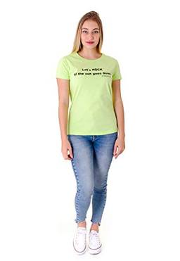 Camiseta Feminina Operarock Let's Rock Verde