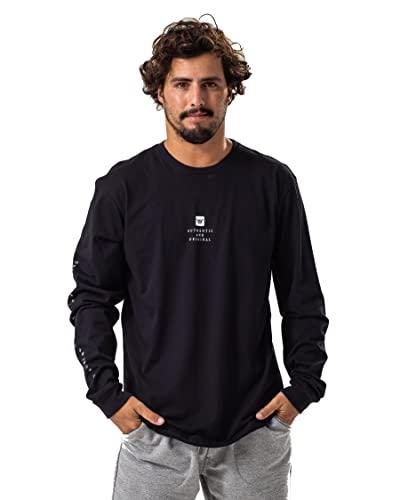 Hang Loose Silk Ml Malone, Camiseta Básica Masculino, Preto (Black), G