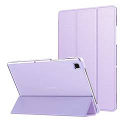 WB Capa Tablet Samsung Galaxy Tab A7 10.4” (modelos SM-T500/505/507) Apoio Multiangular Auto hibernação Antichoque Design Slim Estilo Tecido Roxo