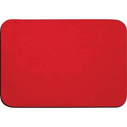 Mouse Pad Tecido Vermelho Emborrachado Reflex, Multicor