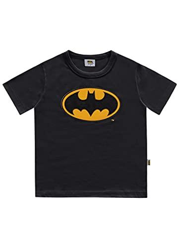Camiseta Batman, Meninos, Fakini, Preto, 3
