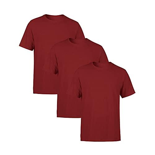 Kit 3 Camisetas Masculina SSB Brand Lisa Algodão 30.1 Premium, Tamanho GG