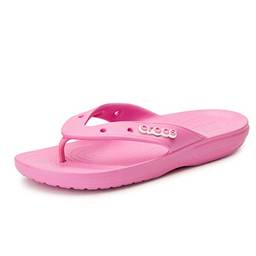 CROCS Classic Crocs Flip - Taffy Pink - M5W7 , 207713-6SW-M5W7, Unisex Adult , Taffy Pink , M5W7