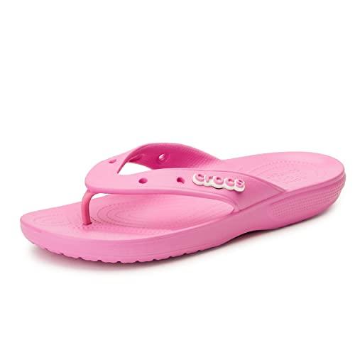 CROCS Classic Crocs Flip - Taffy Pink - M6W8 , 207713-6SW-M6W8, Unisex Adult , Taffy Pink , M6W8