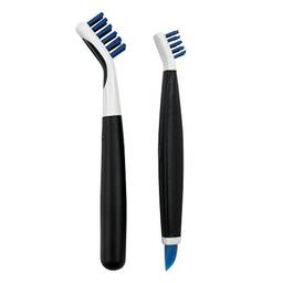 OXO Conjunto de escovas de limpeza profunda Good Grips, azul