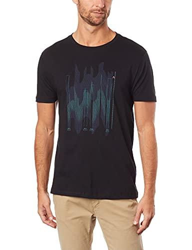 Camiseta Estampa Frequency (Pa),Aramis,Masculino,Preto,M
