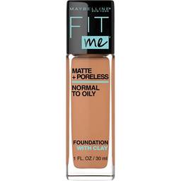 Base Para Roso Maybelline Fit Me Mate+Poreless - 330 Toffee Caramel