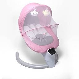 Cadeira de Bebê Descanso Baby Joy Balanço Automático Baby Style (Rosa)