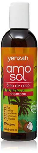 Shampoo Amo Sol, Yenzah, Transparente
