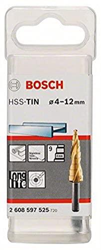 Bosch Broca Escalonada Para Metal Hss-Tin 4-12Mm