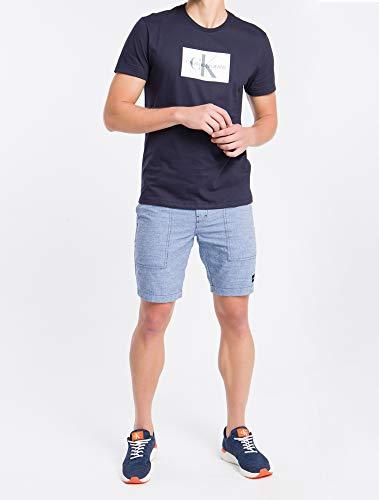 Camiseta Silk rolo, Calvin Klein, Masculino, Preto, M